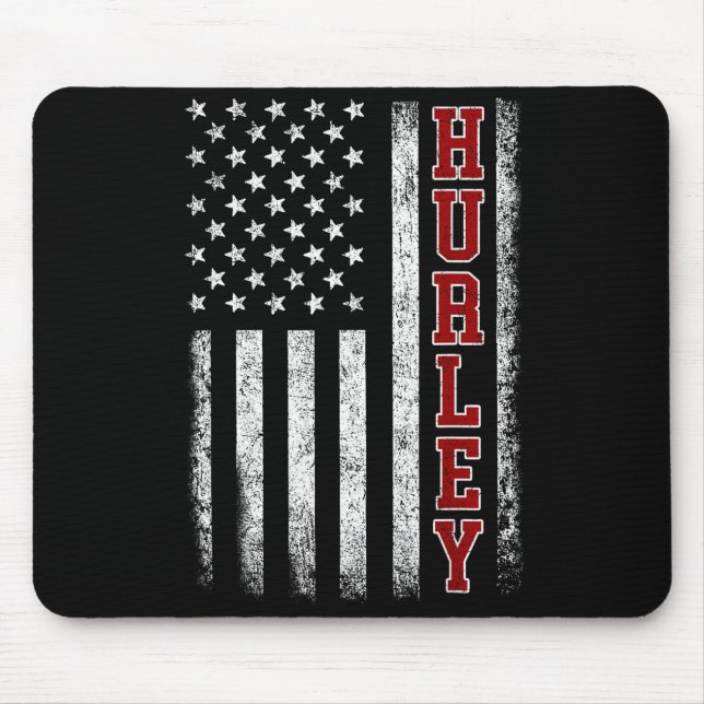 Retro Hurley Home State Cool 70s 80s Style Sunset  Mouse Mat (Front)