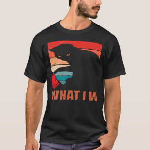 Retro I Do What I Want Cat Independant Rebel 2 T-Shirt