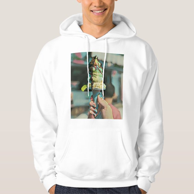 Retro ice cream popsicle hoodie (Front)