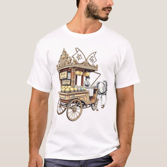 Retro Ice Cream Truck Adventure T-Shirt (Front)