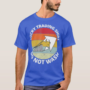 Retro Id Rather be Trading Stock Market Trading T-Shirt