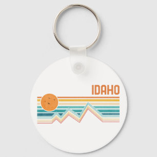 Retro Idaho Boise Nampa Souvenir Vintage Outdoor Key Ring