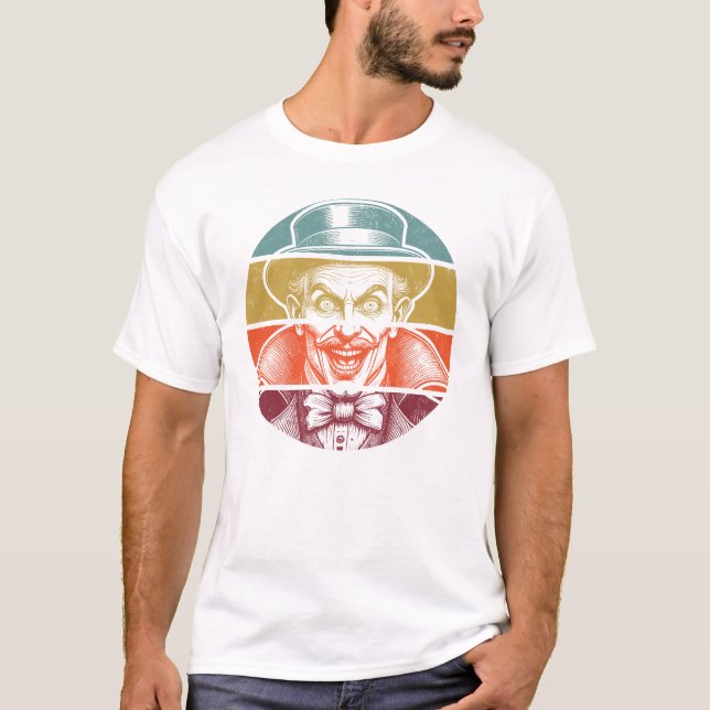 Retro Illusionist for Light Items T-Shirt (Front)