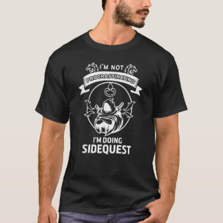 Retro I'm Not Procrastinating I´m Doing Side Quest T-Shirt