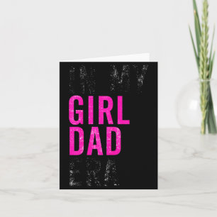 Retro In My Dad Girl Era Funny Father's Day Mens C Card