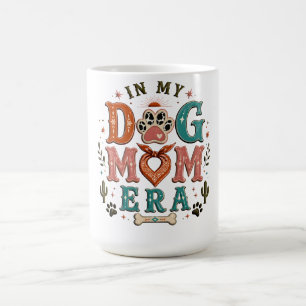 Retro In My Dog Mum Era Women’s T-Shirt Coffee Mug