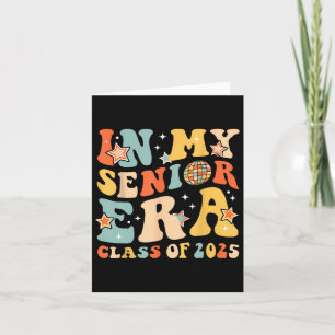 Retro In My Senior Era Cl Of 2025 Senior 2025 Grad Card
