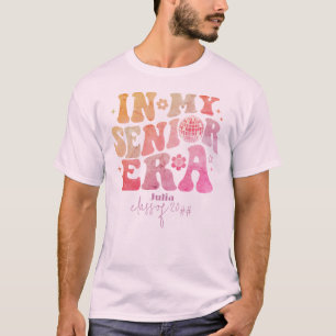 Retro In My Senior Era Disco 70s 80s Any Year Name T-Shirt