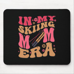 Retro In My Skiing Mum Era Mama Boy Mouse Mat
