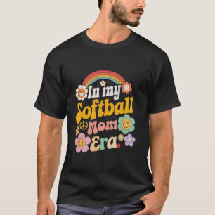 Retro In My Softball Mum Era Softball Mum Player M T-Shirt