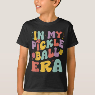 Retro in pickleball era funny pickleball player T-Shirt