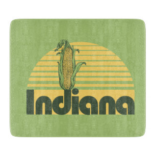 Retro Indiana Cutting Board