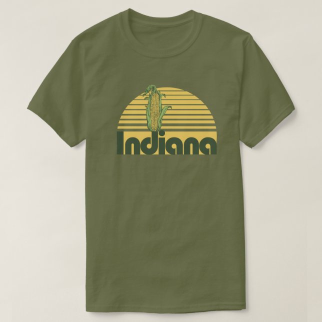 Retro Indiana T-Shirt (Design Front)
