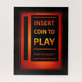 Retro Insert Coin to Play 520-Piece Puzzle
