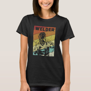 Retro Inspector Tig Tack Mig Rig Technician Welder T-Shirt