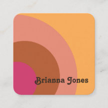 Retro Inspired Business Card