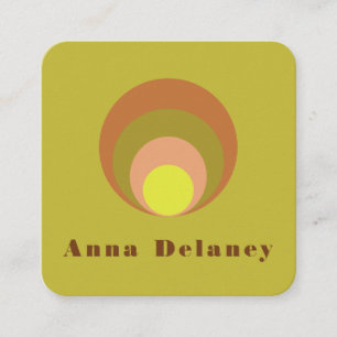 Retro Inspired Business Card