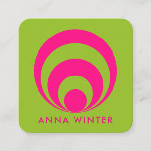 Retro inspired Business Card