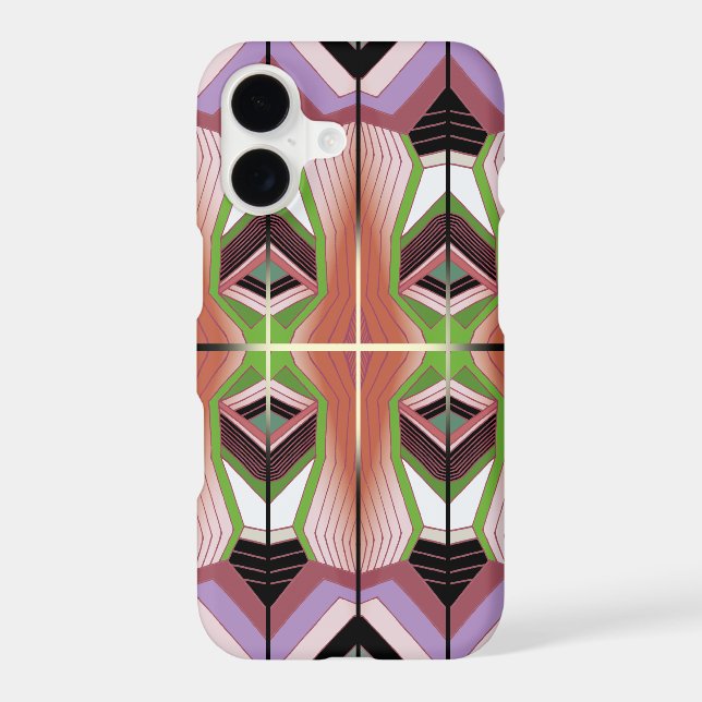 Retro Inspired Geometric Pattern (Back)