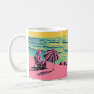 Retro inspired mug, homeware coffee mug