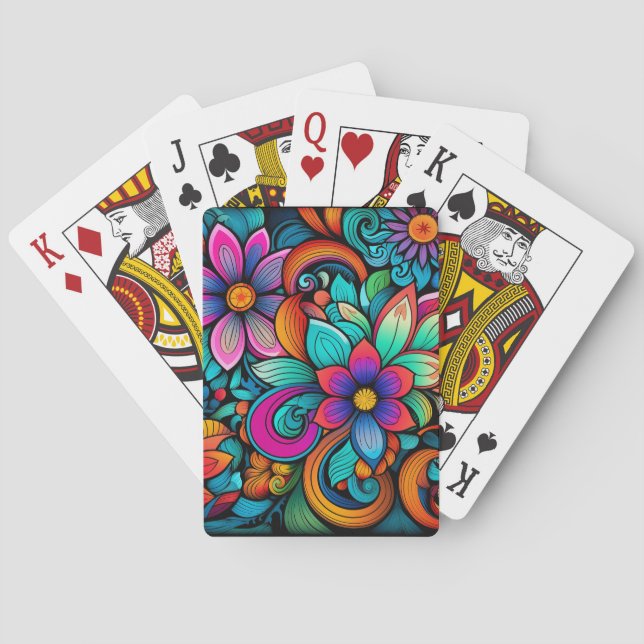 Retro Inspired Playing Cards (Back)