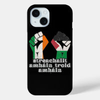 Retro Ireland Palestine Solidarity Fist revolution