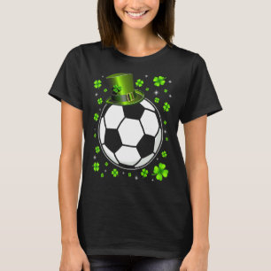 Retro Irish Soccer Shamrock Sports St Patrick S Da T-Shirt