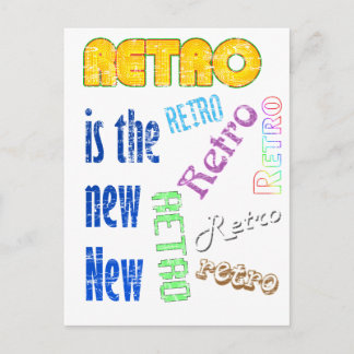 Retro is the new New Postcard