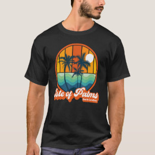 Retro Isle Of Palms South Carolina Summer 90s Beac T-Shirt