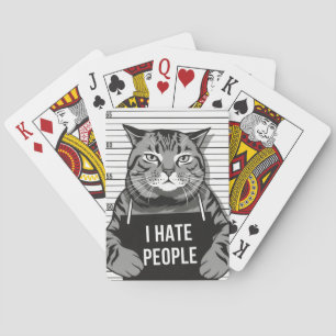 Retro Italian Espresso Art Cafe 1950s Poster Playing Cards