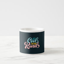 Retro It's Cool to Be Kind Small Coffee Cup