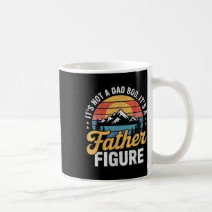 Retro Its Not A Dad Bod Its A Father Figure Father Coffee Mug