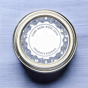  Retro Jam Canning Label    Homemade  Mason Jar