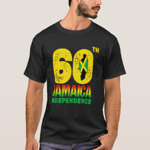 Retro Jamaica 60th Independence Day 2022 Jamaican  T-Shirt