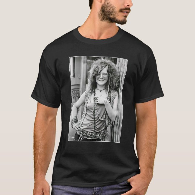 Retro Janice Arts Joplins Love Country Music Costu T-Shirt (Front)