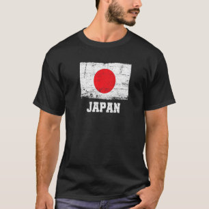 Retro Japan Flag Vintage Japanese Pride T-Shirt