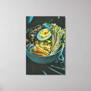 Retro Japanese Art Canvas Print