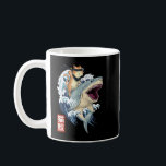 Retro Japanese Samurai Cat Shark Vintage Kanagawa  Coffee Mug<br><div class="desc">Retro Japanese Samurai Cat Shark Vintage Kanagawa</div>