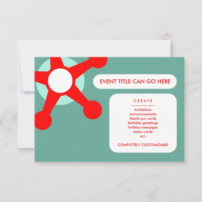 retro jax invitation (Front)
