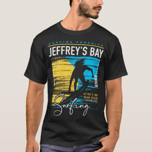 Retro Jeffreys Bay South Africa Surfing Surfers Pa T-Shirt