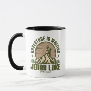 Retro Jenny Lake Hike Mug