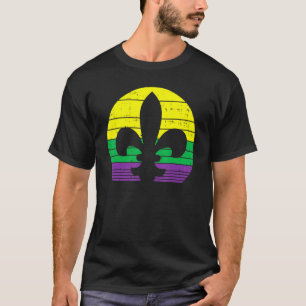 Retro Jester Hat Mardi Gras Carnival Men Women T-Shirt