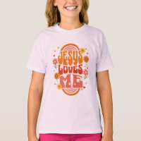 Retro “Jesus Loves Me” Christian Art – Groovy Fait