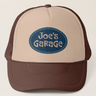 Retro "Joe's Garage" Logo Trucker Hat