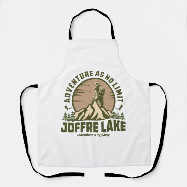 Retro Joffre Lake Hike Apron (Front)