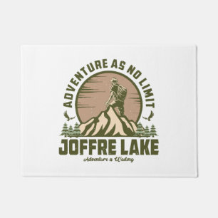 Retro Joffre Lake Hike Doormat