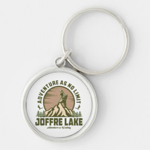 Retro Joffre Lake Hike Key Ring