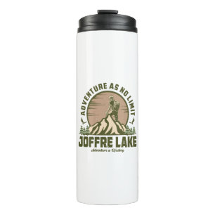 Retro Joffre Lake Hike Thermal Tumbler