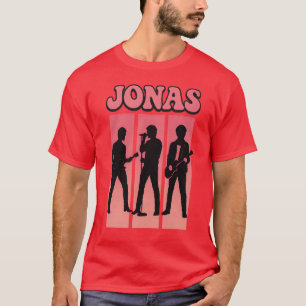 Retro Jonas First Name I Love Jonas 80's Vintage T-Shirt