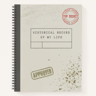 Retro Journal Notebook